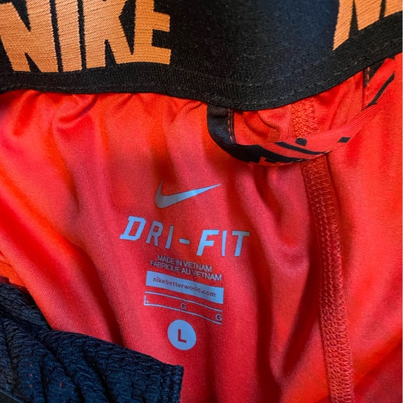 Men’s Red and Black Nike Dri Fit Shorts - Large - Picture 2 of 2